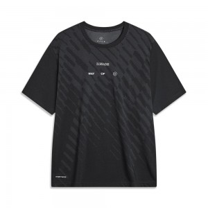 Way Of Wade Sportswear Men's T-Shirts Black | DIJ-539271