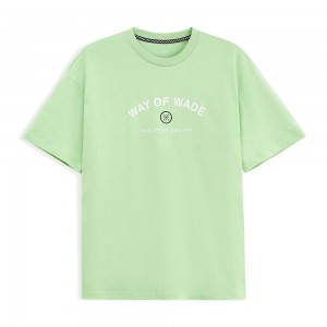 Way Of Wade Sportswear Men's T-Shirts Green | AEY-094387