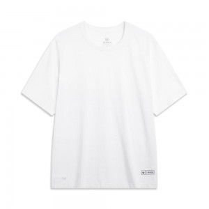 Way Of Wade Sportswear Men's T-Shirts White | TUX-239471