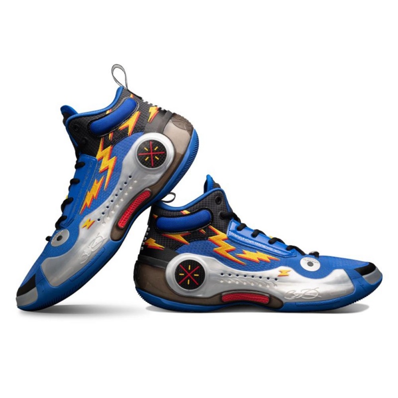 Way Of Wade 10 Element | NBA Men's Basketball Shoes Blue | KJO-869014