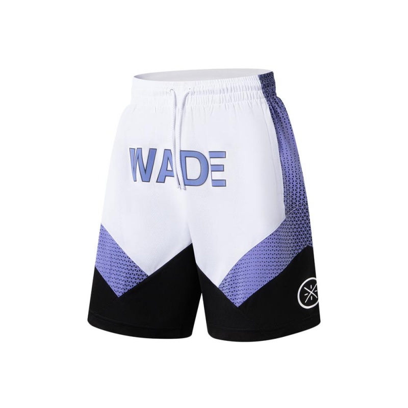 Way Of Wade Buy Professional Series Lifestyle Sports Men\'s Shorts White | OKD-520618