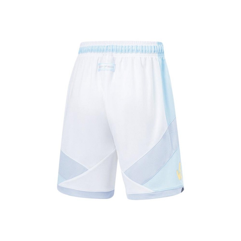 Way Of Wade Buy Professional Series Lifestyle Sports Men's Shorts White | ZPK-985213