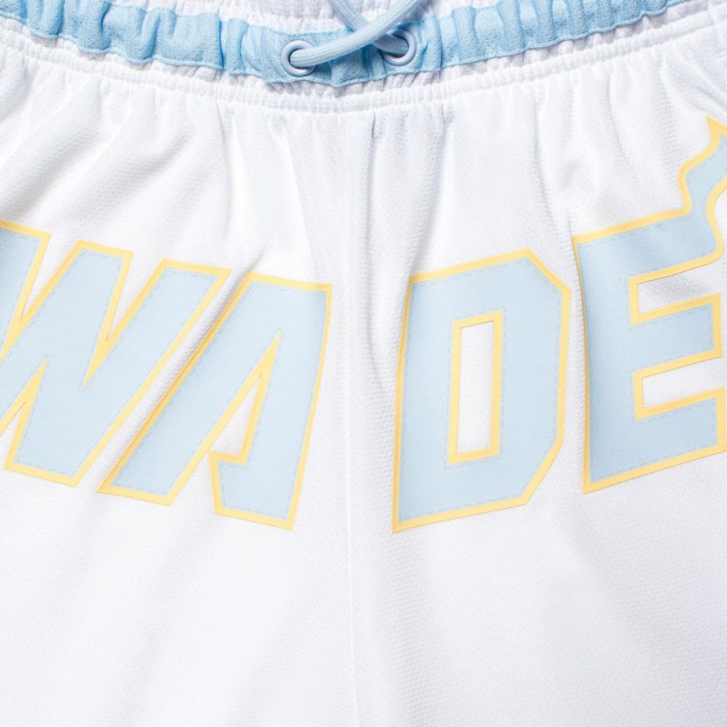 Way Of Wade Buy Professional Series Lifestyle Sports Men's Shorts White | ZPK-985213