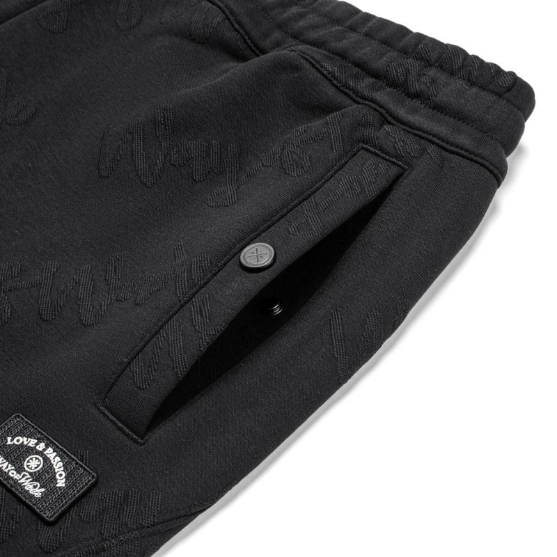 Way Of Wade Premium Sportswear Men's Sweat Pants Black | PZU-074859