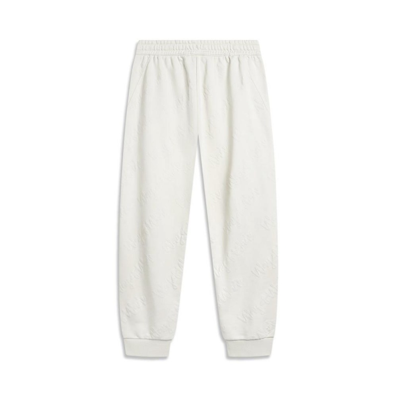 Way Of Wade Premium Sportswear Men's Sweat Pants White | SGF-647205