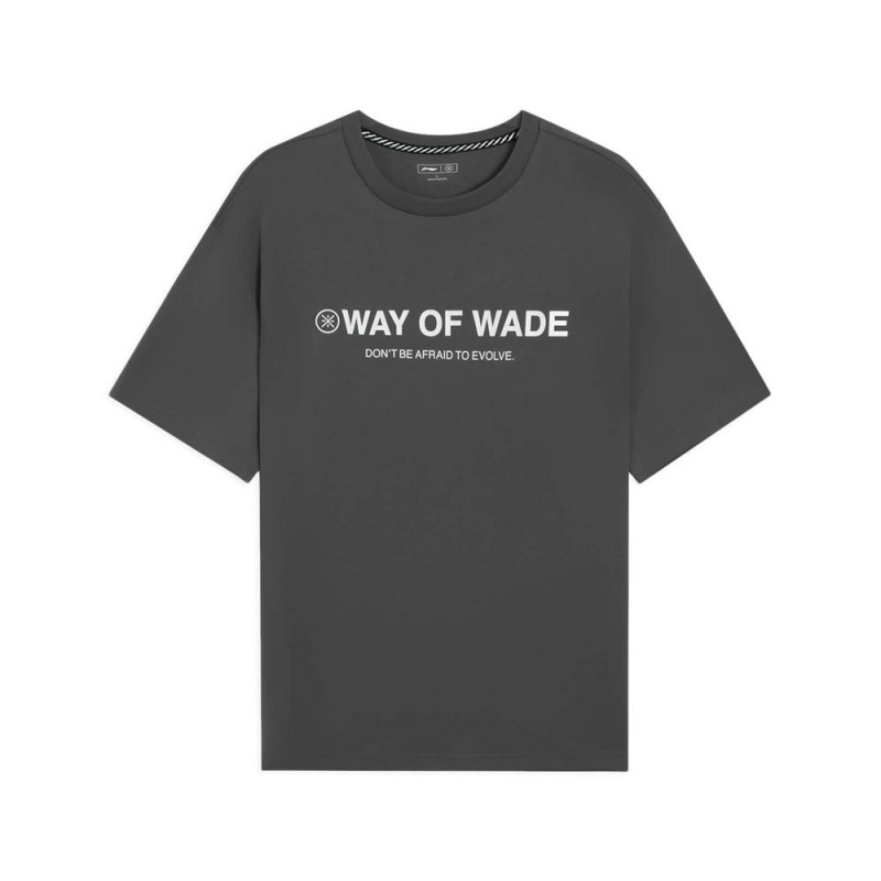 Way Of Wade Sportswear Men's T-Shirts Black | SCZ-308471