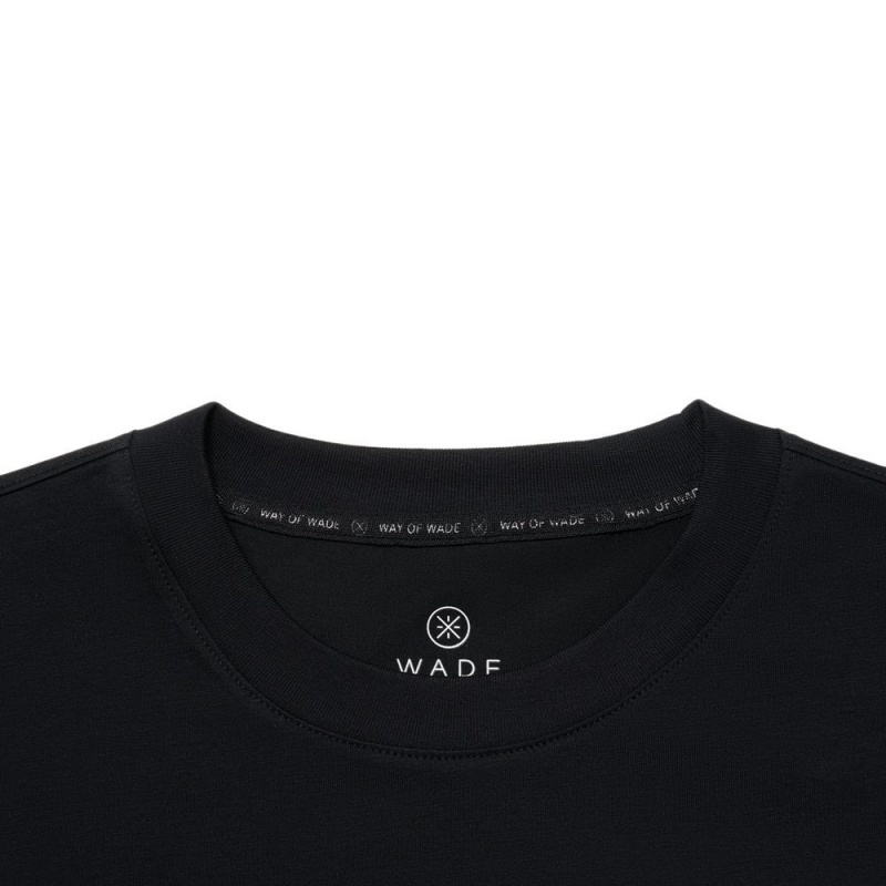 Way Of Wade Sportswear Men's T-Shirts Black | GFO-549810