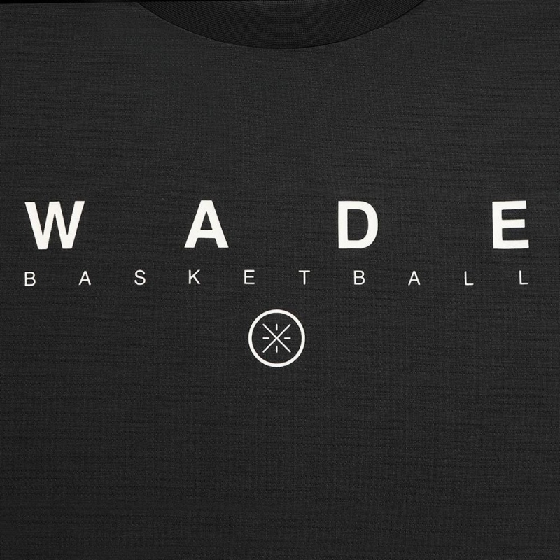 Way Of Wade Sportswear Men's T-Shirts Black | ULH-674125