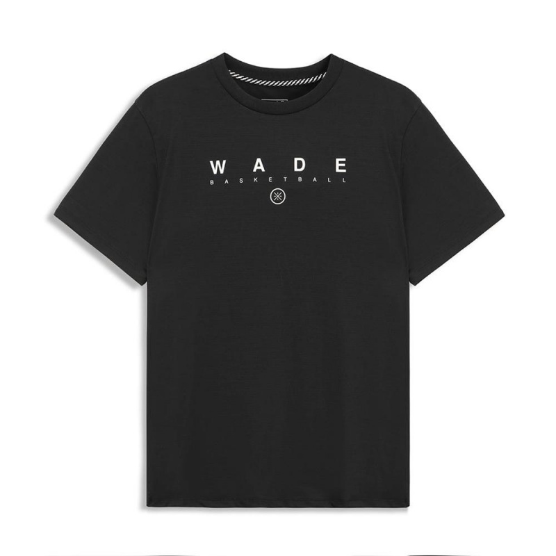 Way Of Wade Sportswear Men\'s T-Shirts Black | ULH-674125