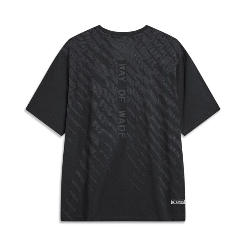 Way Of Wade Sportswear Men's T-Shirts Black | DIJ-539271