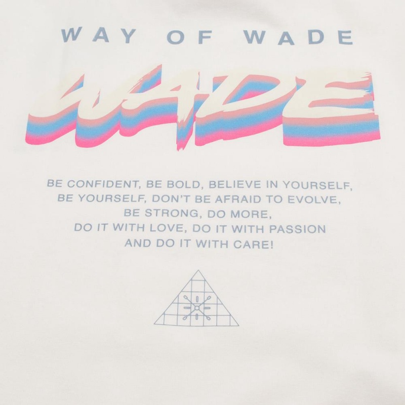 Way Of Wade Sportswear Men's T-Shirts White | MXA-421875