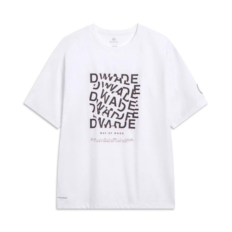 Way Of Wade Sportswear Men\'s T-Shirts White | ZCF-142976