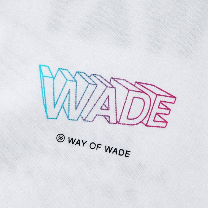 Way Of Wade Sportswear Men's T-Shirts White | WGH-680752