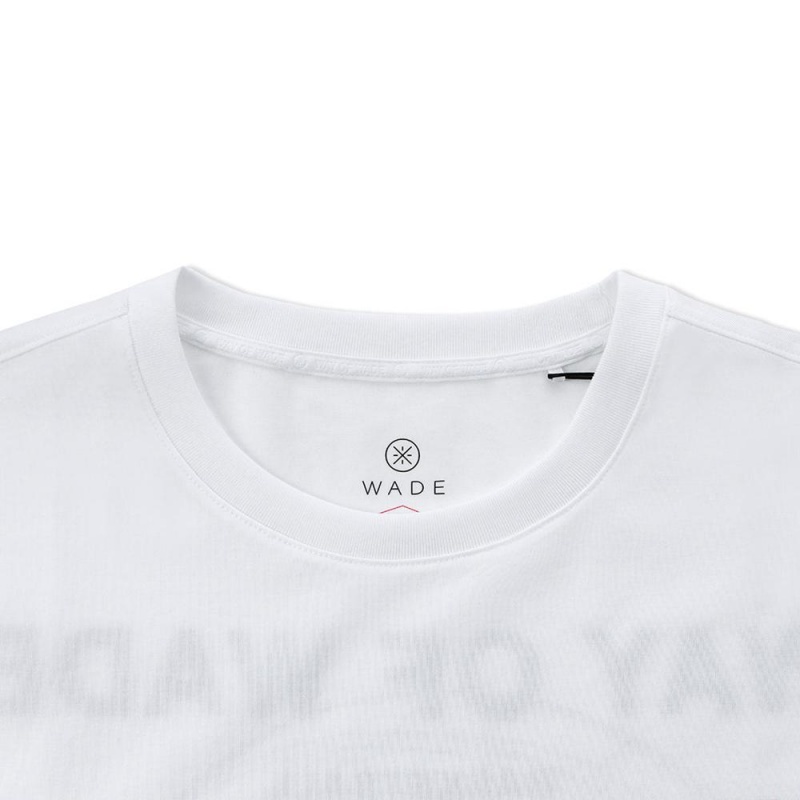 Way Of Wade Sportswear Men's T-Shirts White | WGH-680752