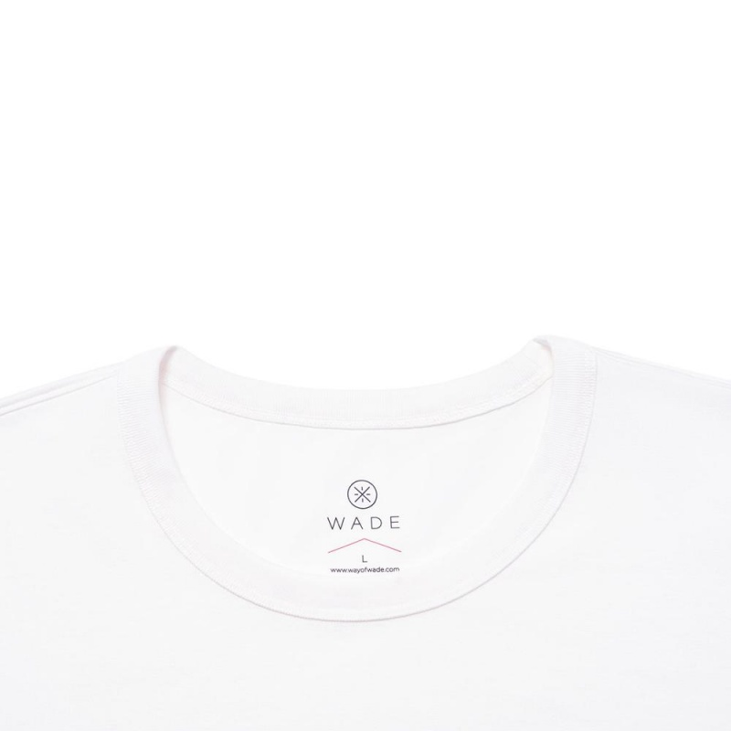 Way Of Wade Sportswear Men's T-Shirts White | RAQ-894635