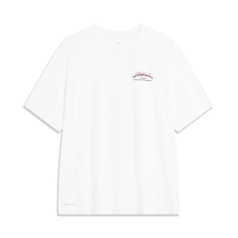 Way Of Wade Sportswear Men's T-Shirts White | BLI-419780