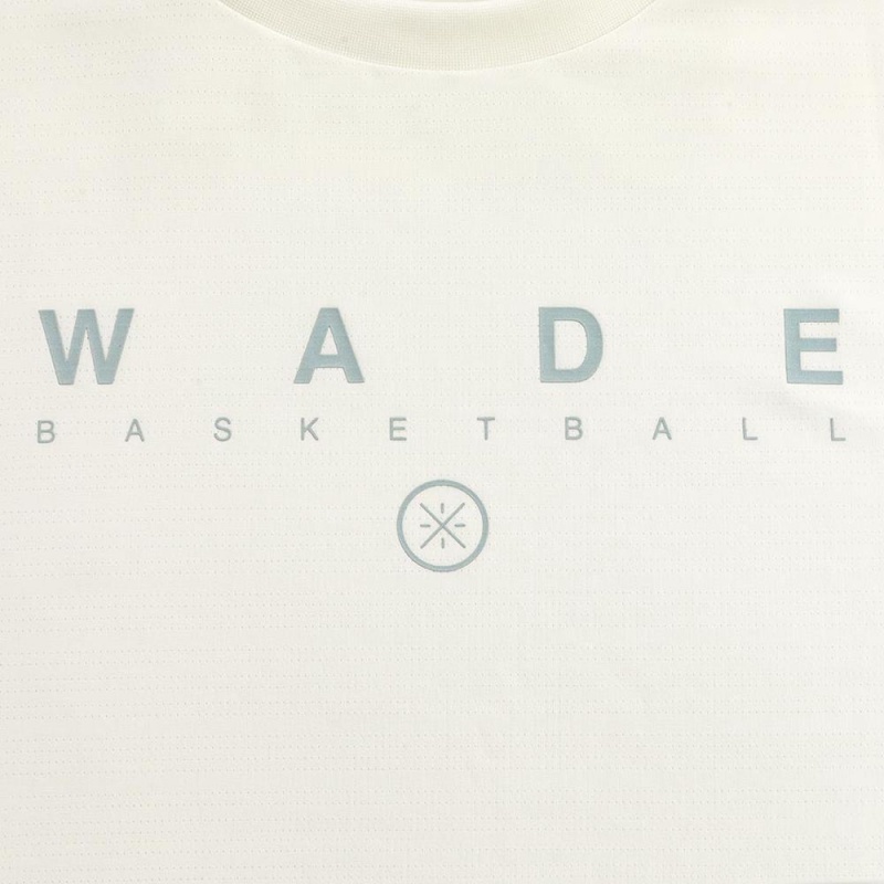 Way Of Wade Sportswear Men's T-Shirts White | DIS-541398