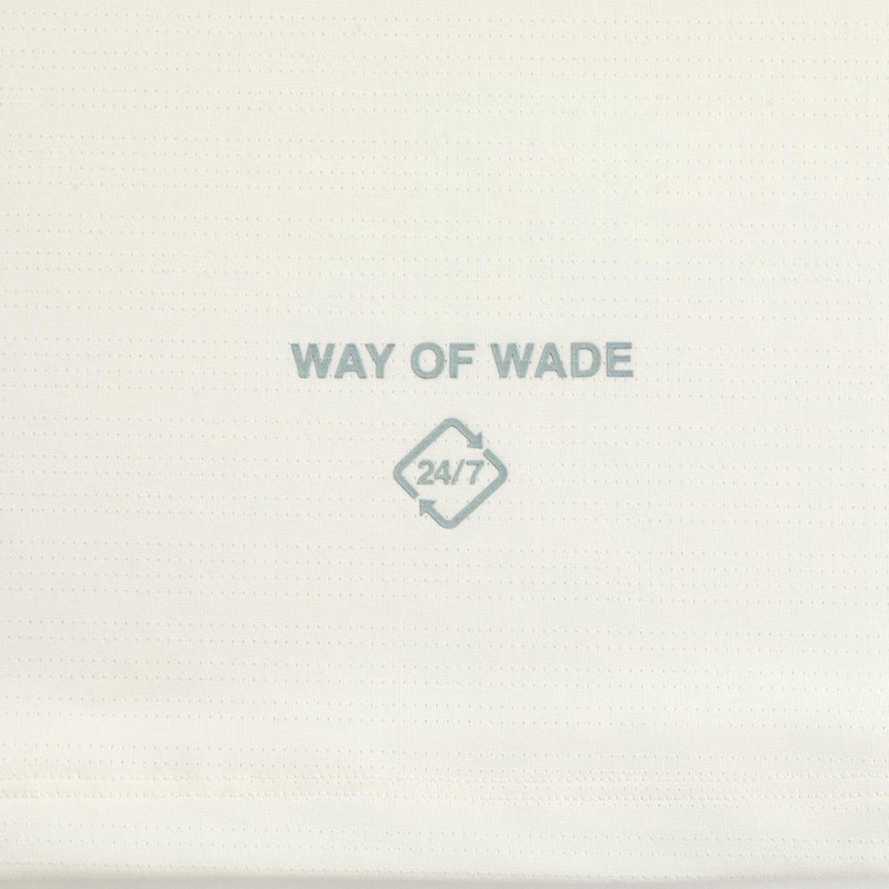 Way Of Wade Sportswear Men's T-Shirts White | DIS-541398