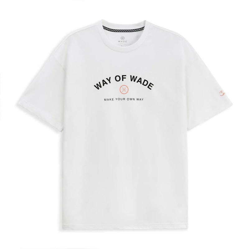 Way Of Wade Sportswear Men\'s T-Shirts White | VNH-704386