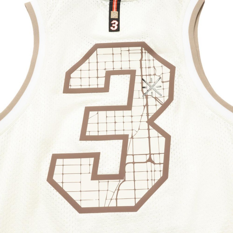 Way Of Wade Sportswear Men's Vest Beige | FXA-405983